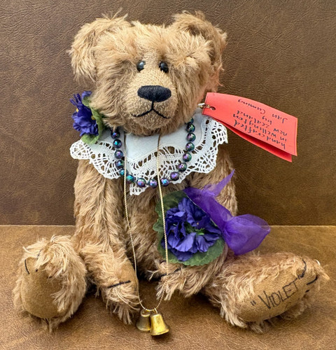 Orso mohair viola - mohair, "viola"