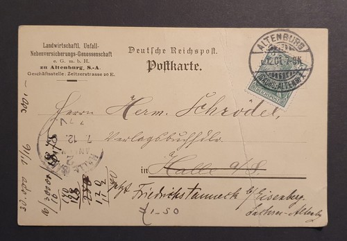Raro francobollo reichspost - francobollo,