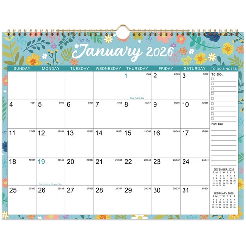 Calendario parete 2026 - calendario,
