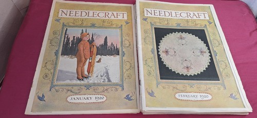 Antique needlecraft magazines - needlecraft,