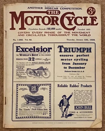 The motor cycle - cycle, magazine