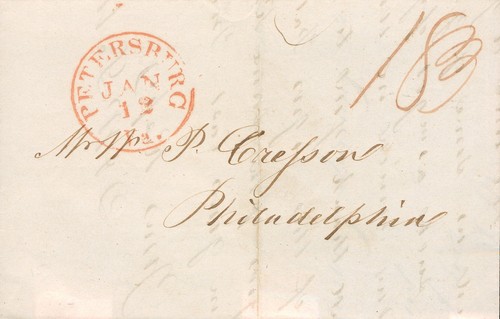 Petersburg gennaio 1843 - va,