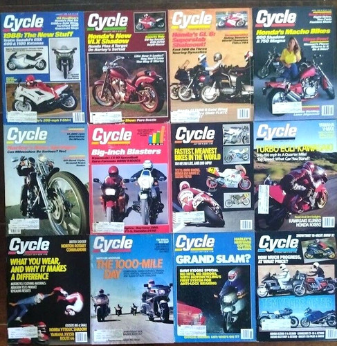 Cycle magazines jan dec - cycle,
