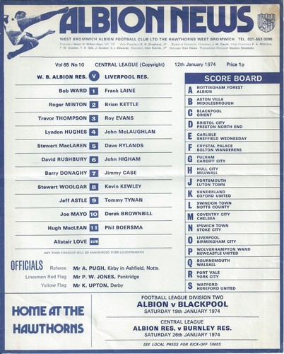 Gennaio 1974 west - 1974,