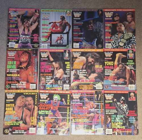 Pacchetto riviste wwf wwe 1994 - riviste,