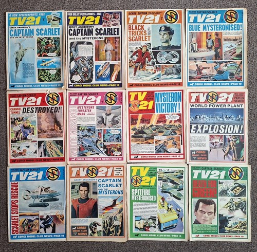 Tv21 comic x12 - tv21, 1968)