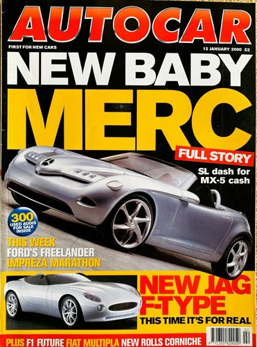 Autocar magazine jan - magazine, 12-jan-00