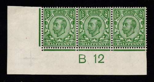 1912 downey sg - 1912, 1/2d,